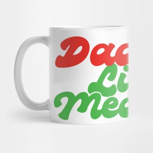 Daddys Little Meatball Italian Funny Mug